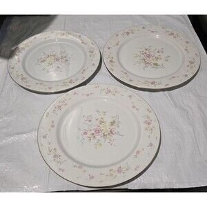 3 Vintage Crescent Fine China -Jie Pai  Floral